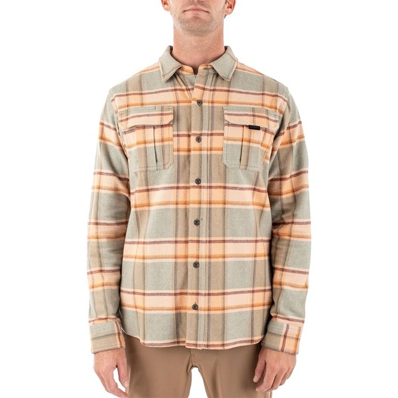 NWT Jetty Arbor Flannel Shirt in Mint Size Small - Picture 7 of 8